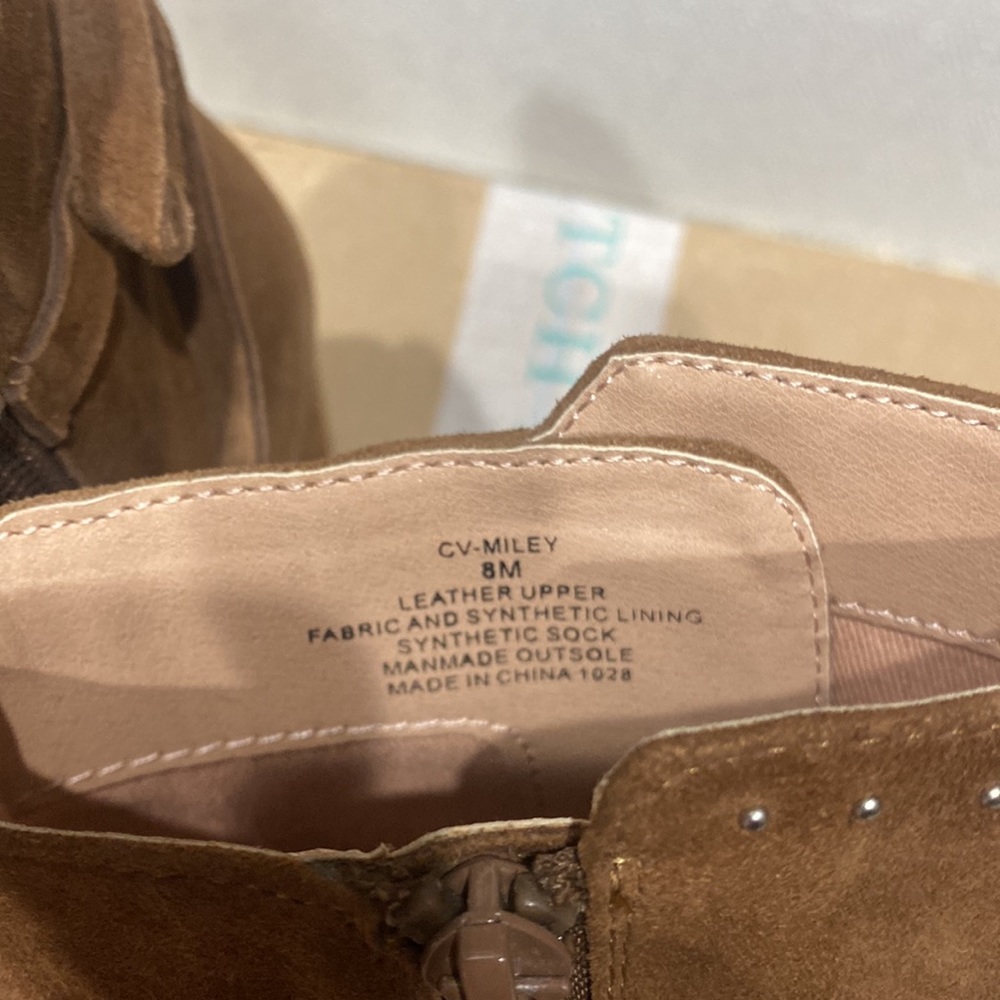 Brand new Chelsea & Violet suede boots. No tags or original box. - Picture 4 of 4